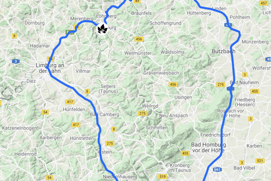Route des Roadtrips Nordhessen