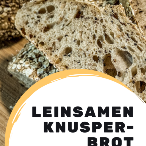 Leinsamen Knusperbrot Pinterest