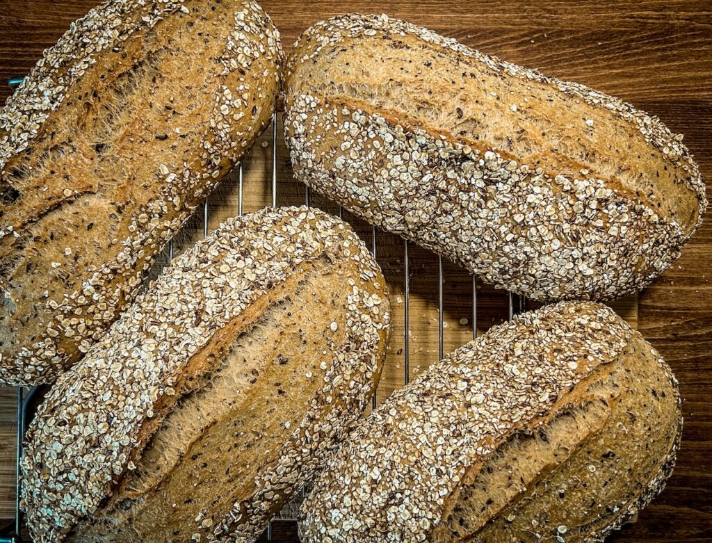 Leinsamen Knusperbrot